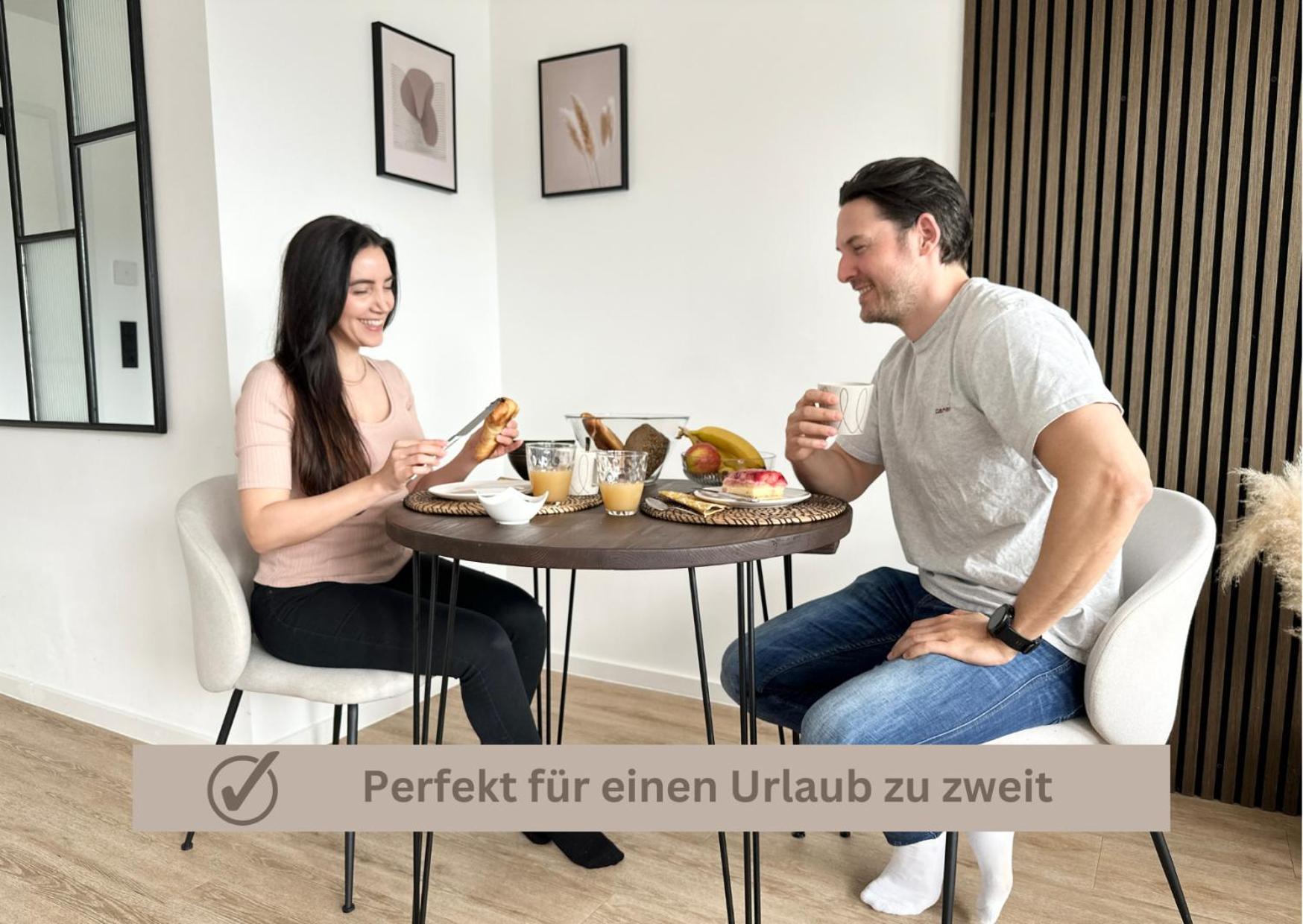 Special Apartment - Stadtnah, Balkon, Parkplatz, E-Ladestation, Gitterbox Fuer Fahrraeder, Fitnessstudio Koblenz  Eksteriør billede